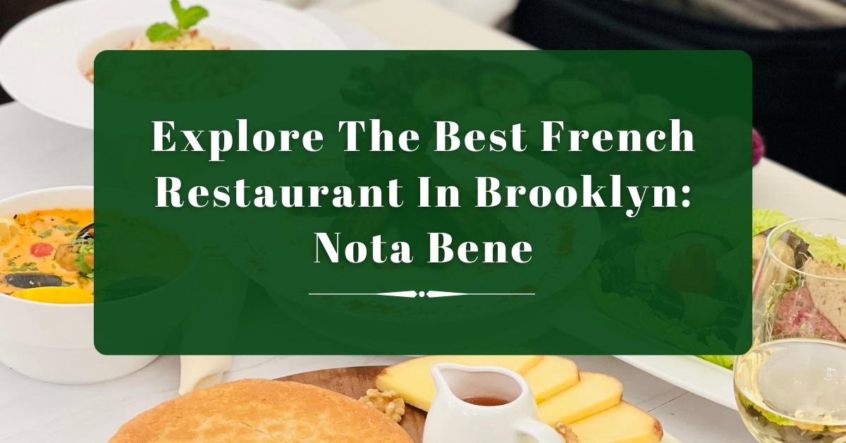 French restaurant brooklyn